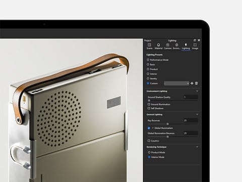 Understanding KeyShot’s Lighting Tab