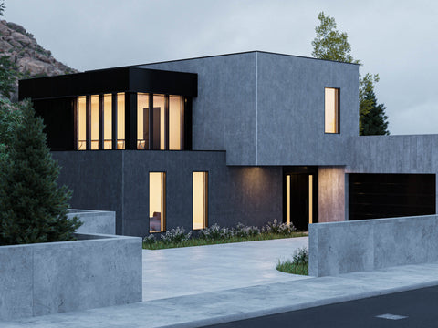 Saratoga Driveway