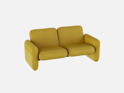Herman Miller Wilkes Modular Two Seater