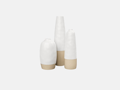 Dipped Glaze Vases
