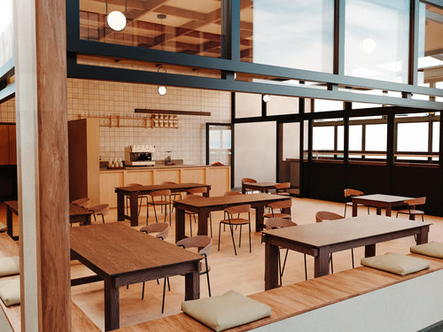 Streetside Café Interior