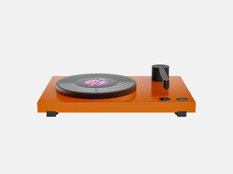 Turntable and Records Set