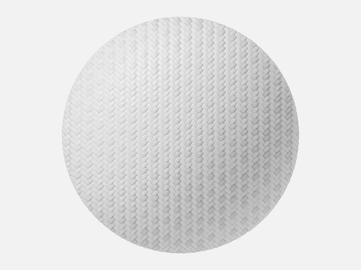 Braided Cable 003 Patterned Nylon White