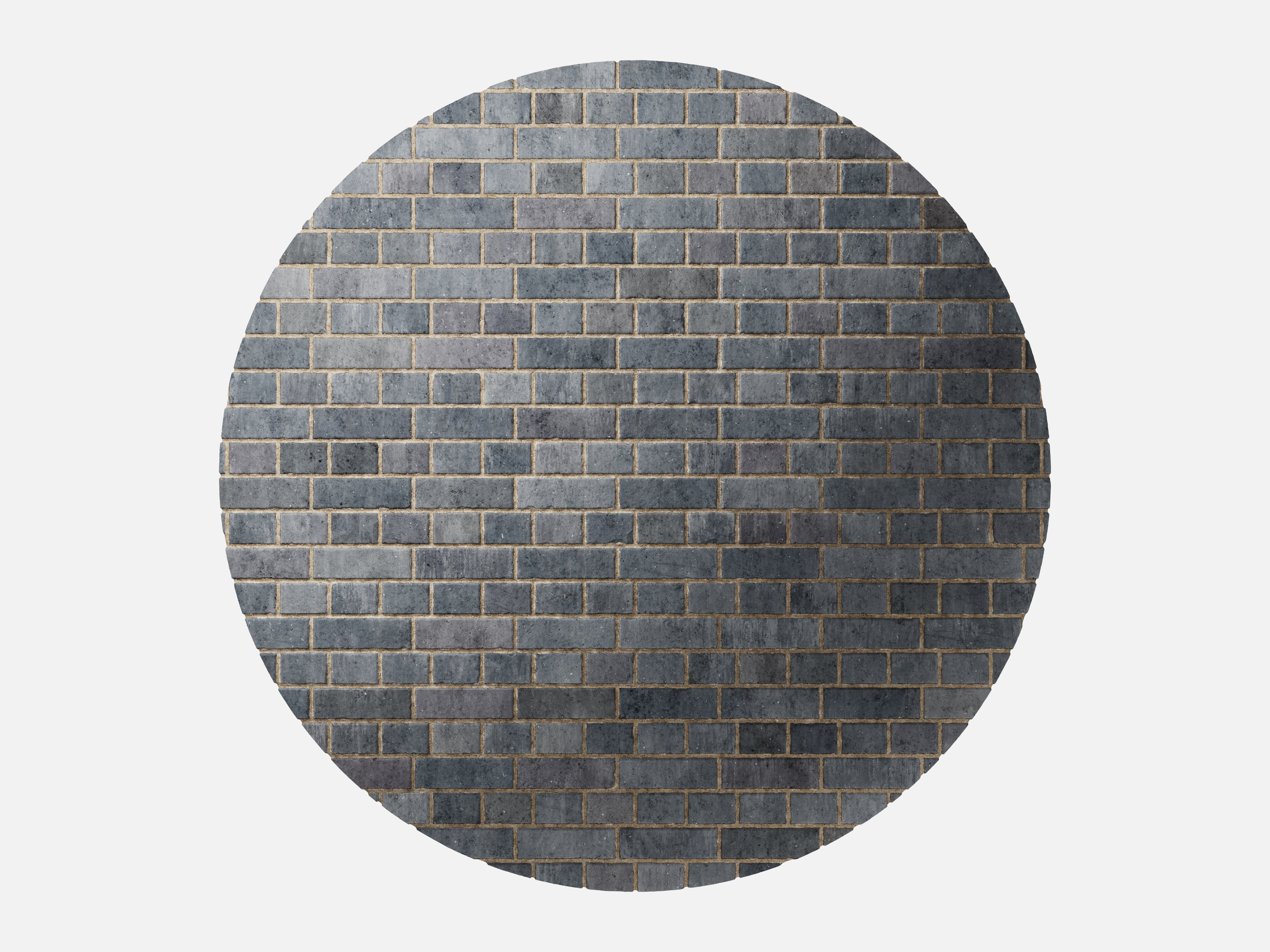 Brick 006 Graphite English Bond - 4K PBR Material | Visune
