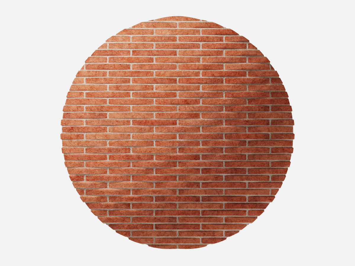 Brick 010 Curved Relief Running Bond