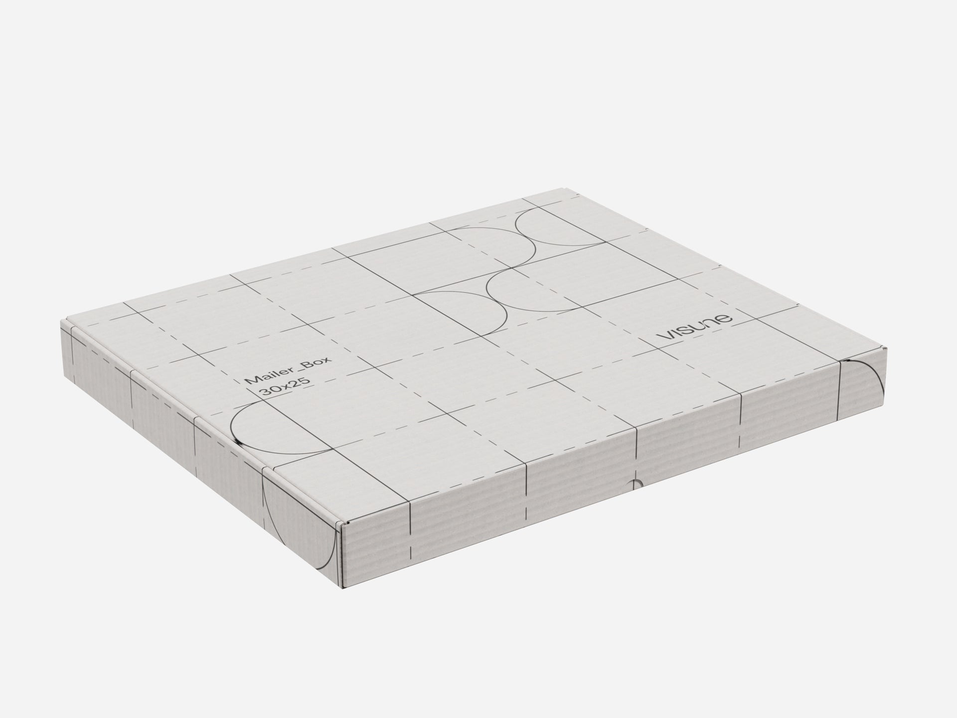 Mailer Box 30x25cm - Visune Keyshot Store