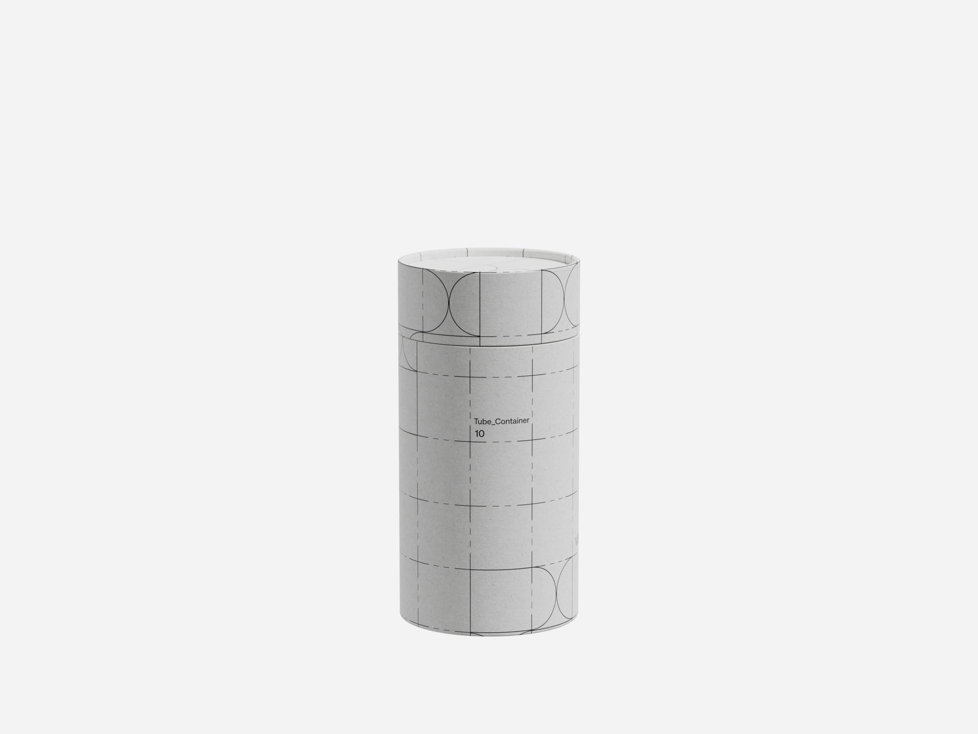 Tube Container 10cm - Visune Keyshot Store