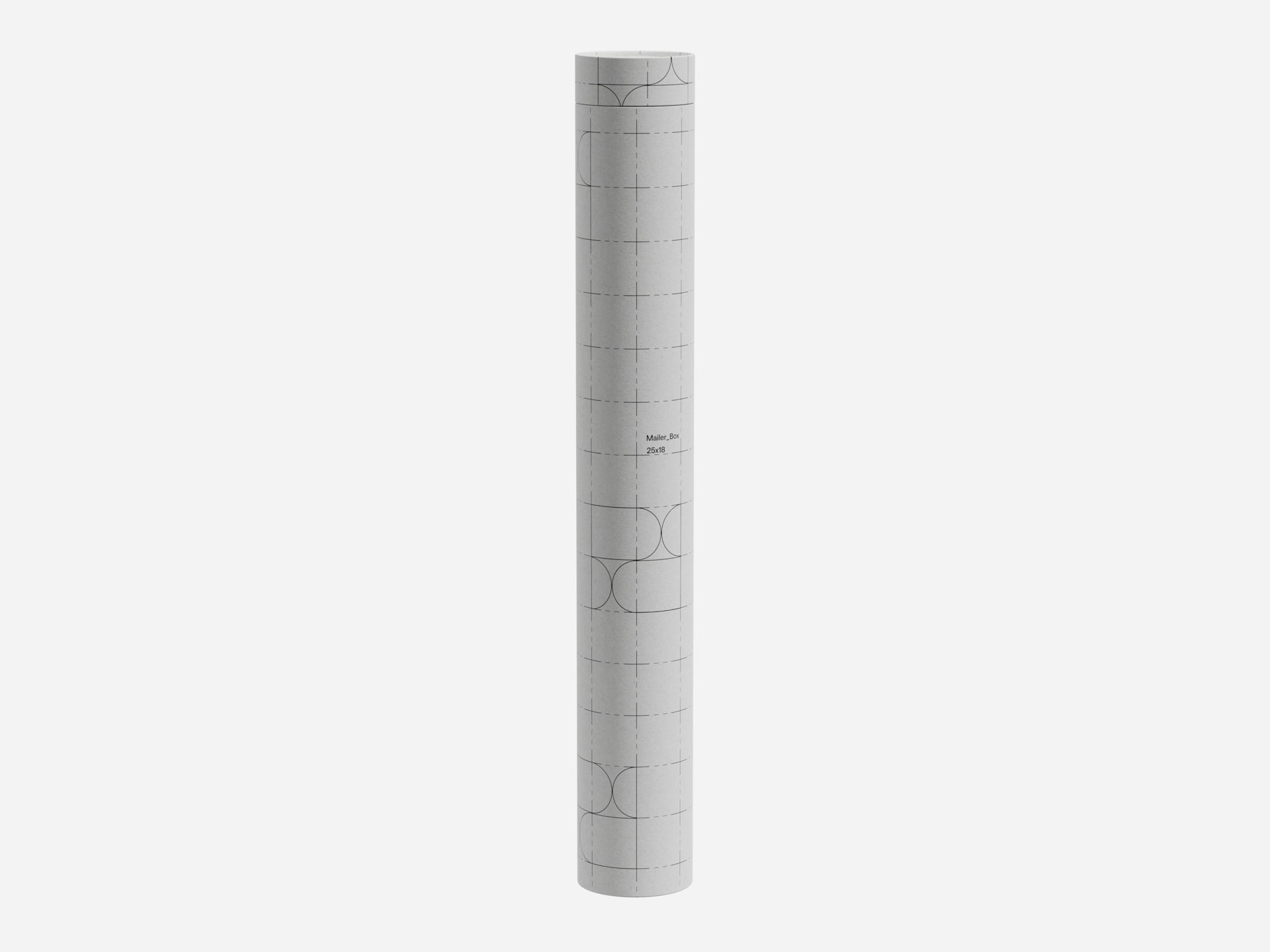 Tube Container 25cm - Visune Keyshot Store