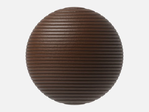 Ceramic 018 Ribbed Burnt Umber