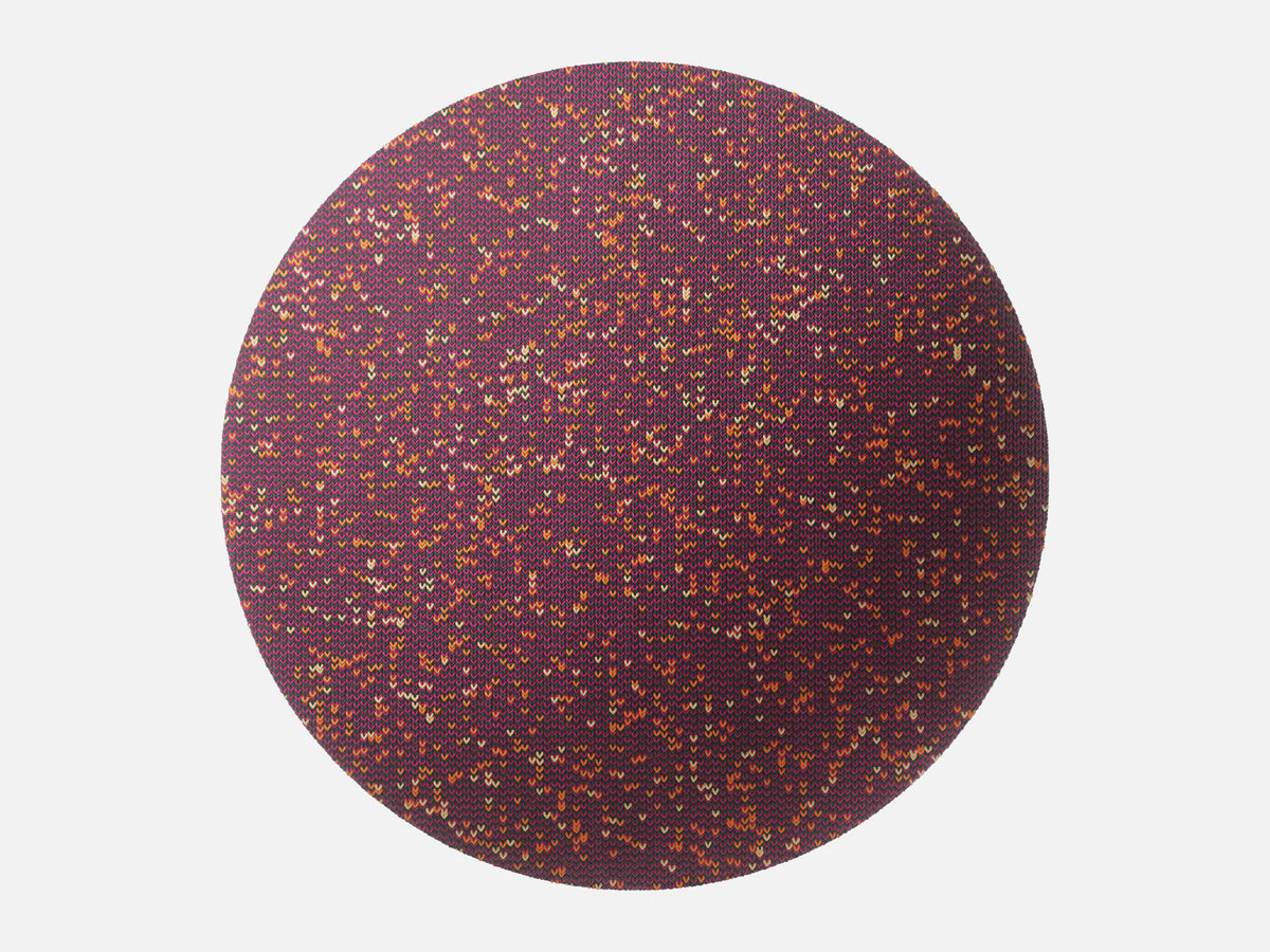 Knitted Textile 027 Crimson Lava