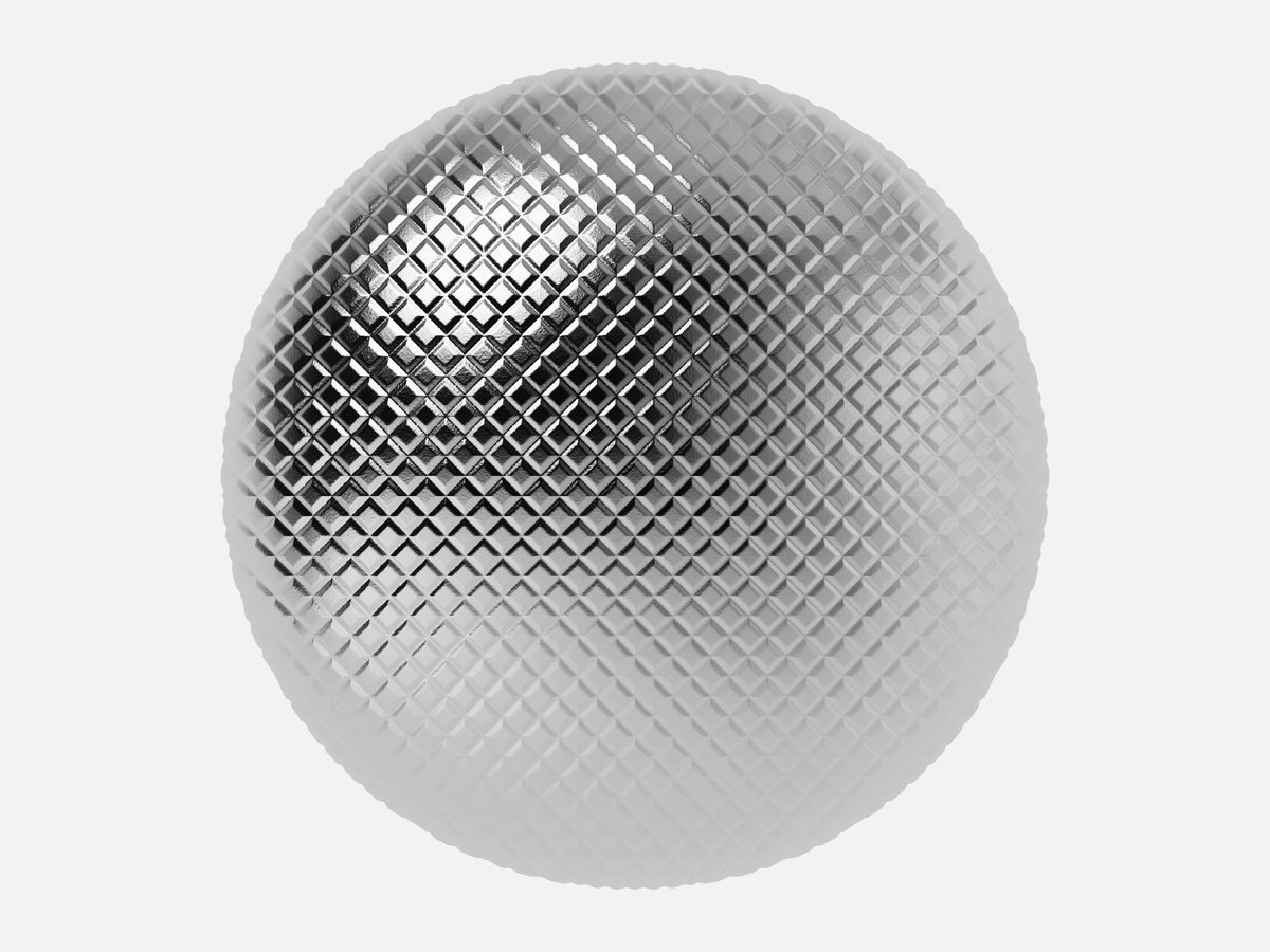 Knurled Metal 003 Coarse Pyramid