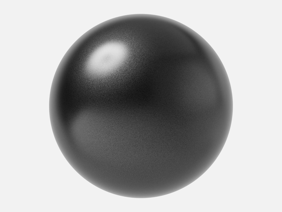 Metallic Plastic 001 Black