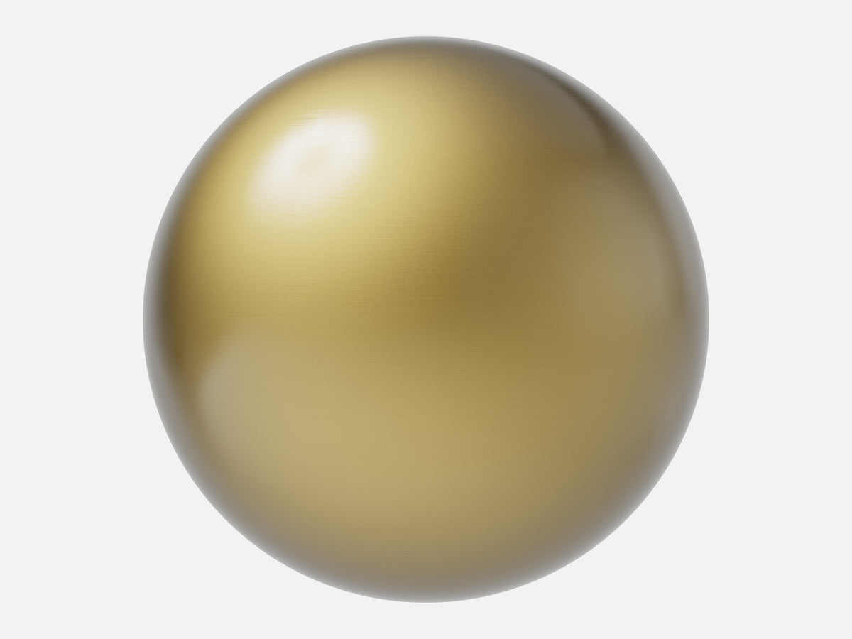 Metallic Plastic 003 Gold Brushed