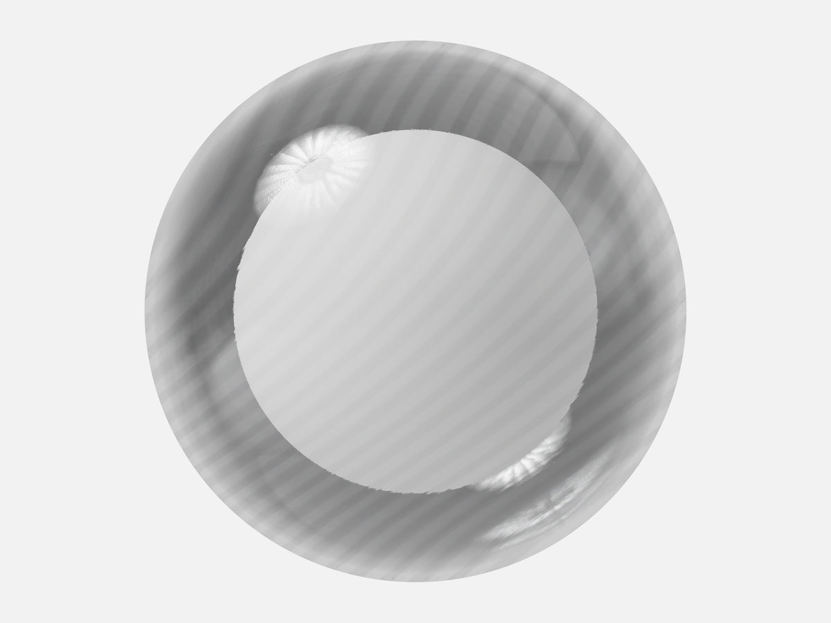Murano Glass 002 White Swirl