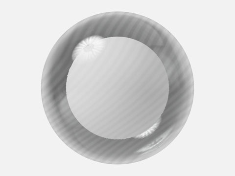 Murano Glass 002 White Swirl