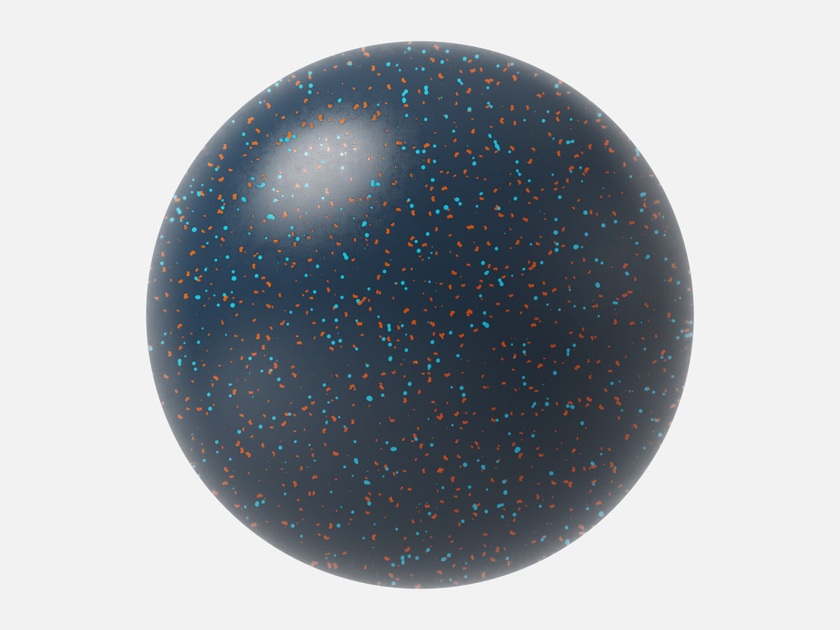 Speckled Plastic 012 Midnight Confetti