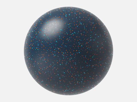 Speckled Plastic 012 Midnight Confetti