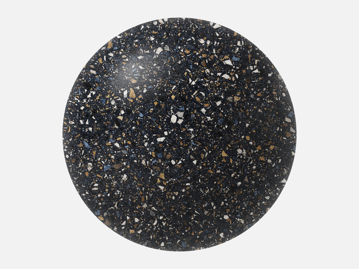 Terrazzo 003 Midnight Brass