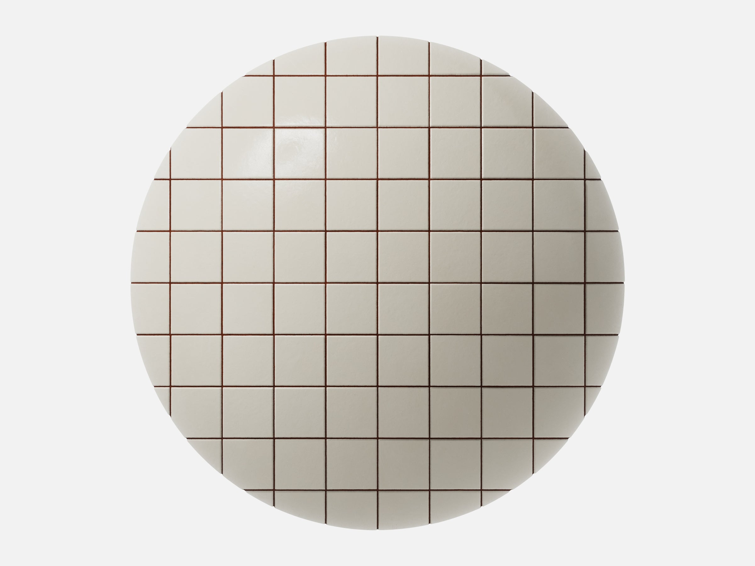 Tiles 004 Square Ivory Glazed