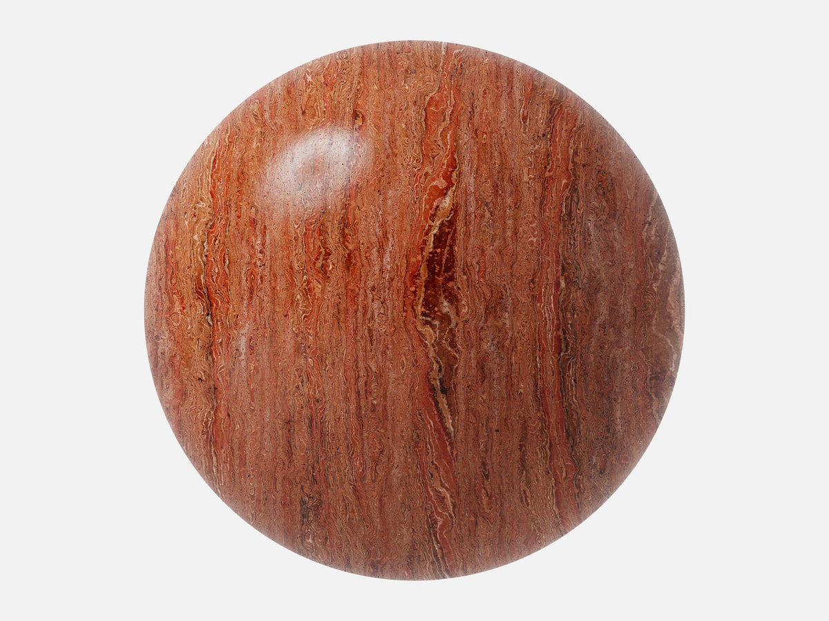 Travertine 002 Rosso