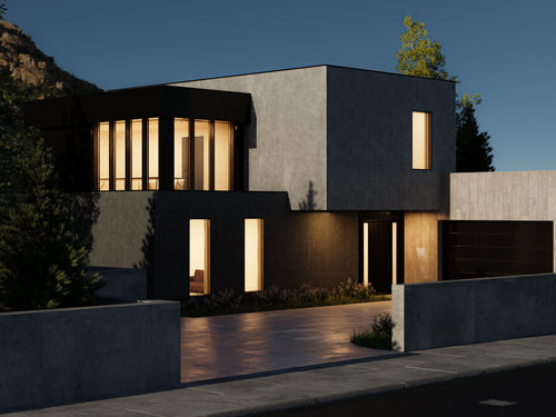 Saratoga Driveway