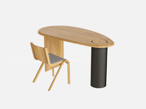 MENU Eclispe Desk and Ready Dining Chair