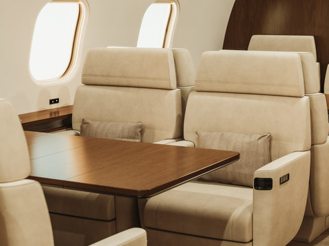 Private Jet Interior