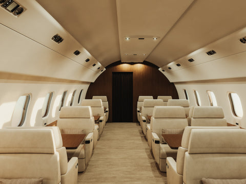 Private Jet Interior