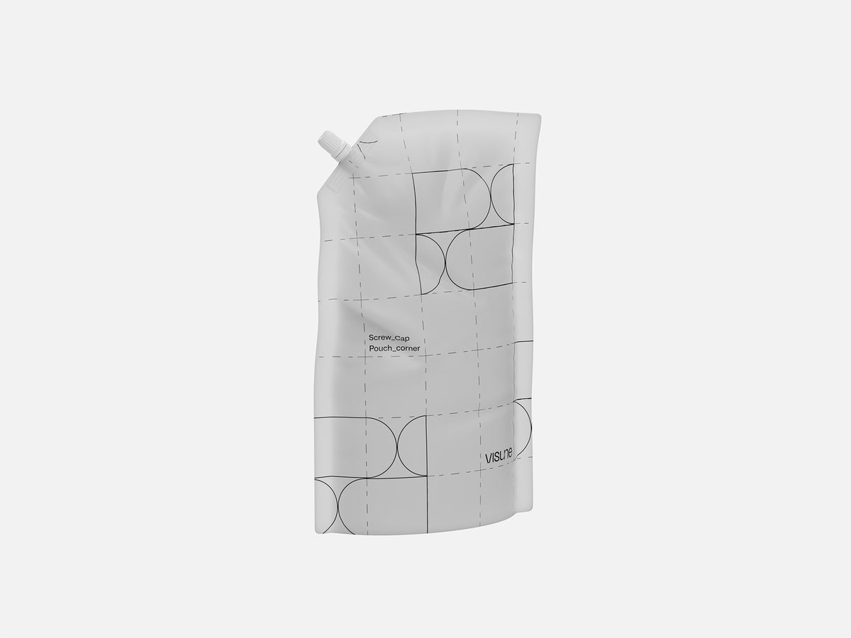Screw Cap Pouch Corner