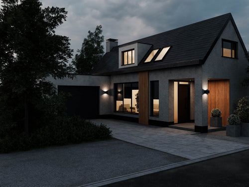 Suburban Driveway