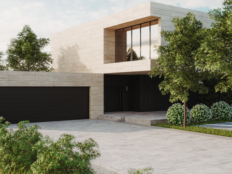 Two New Californian Driveway Scenes