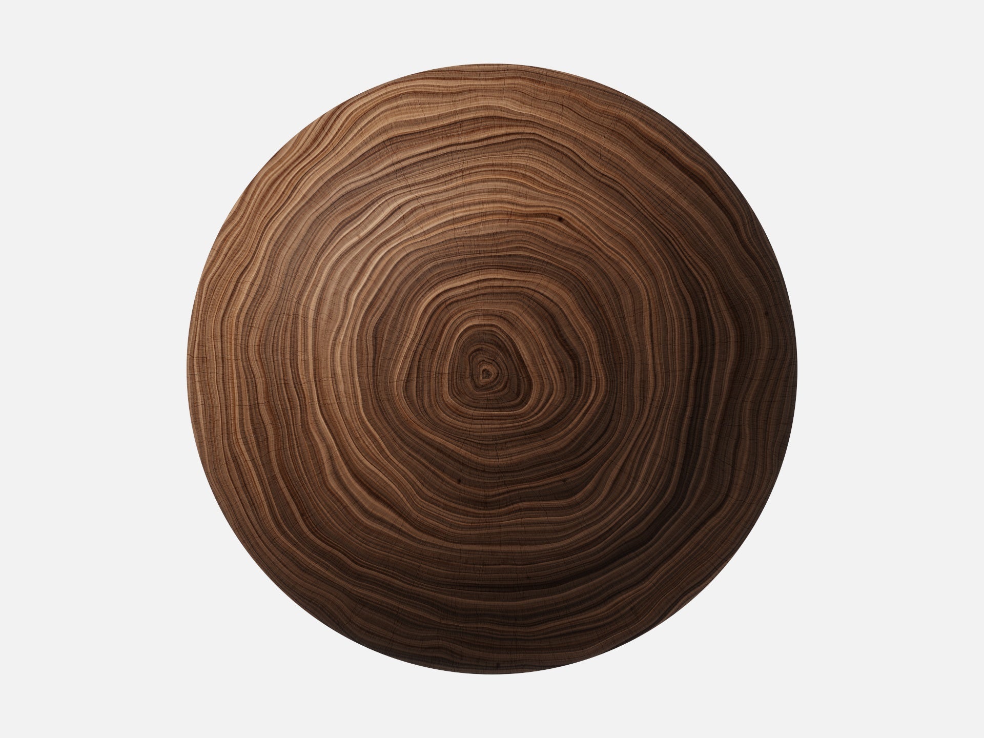 Walnut Wood 001 Endgrain