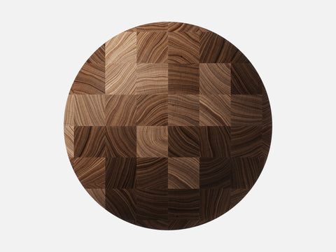 Walnut Wood 001 Glued Endgrain