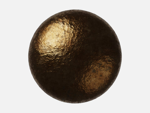 Worn Metal 002 Flaked Bronze