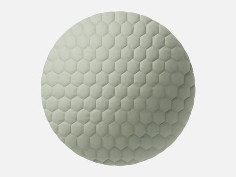 Woven Textile 040 Point Pattern Quilted Fla Hex Stitch