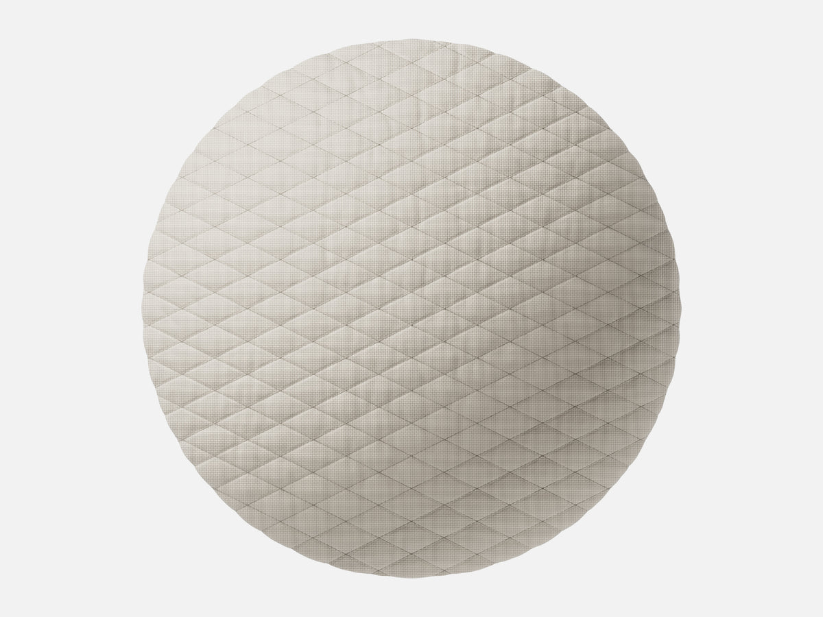 Woven Textile 045 Synthetic Tabby Quilted Micro Diamond Stitch