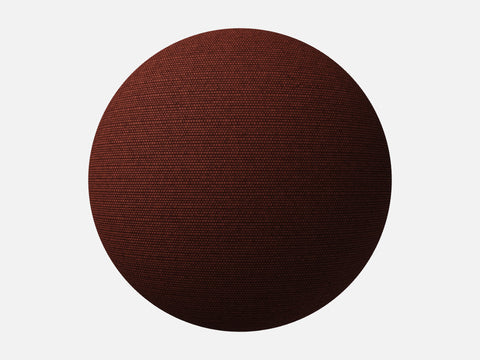 Woven Textile 050 Viscose Linen Burnt Sienna