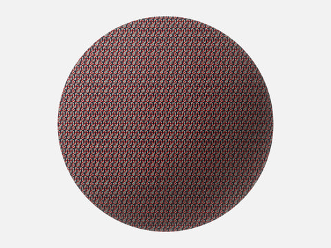 Woven Textile 053 Structured Carmin
