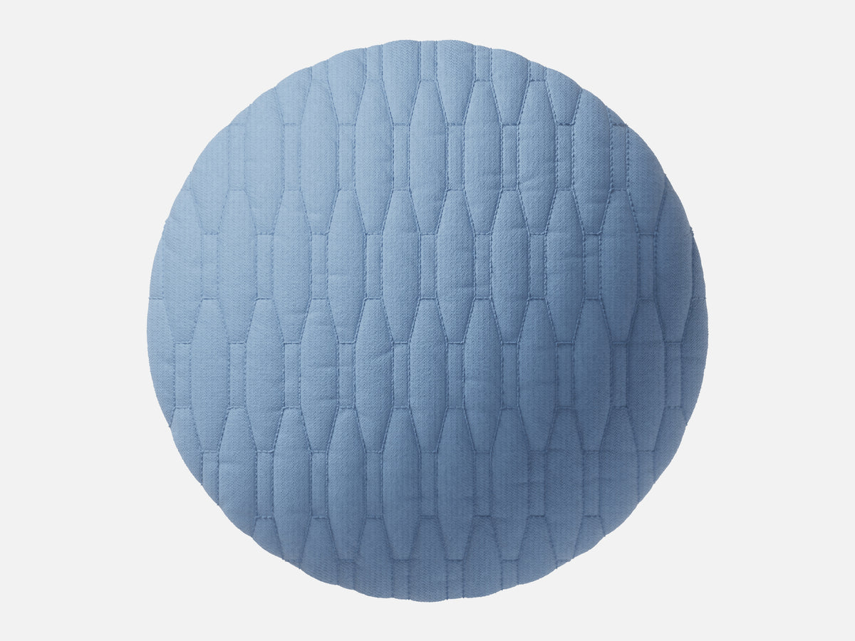 Woven Textile 071 Moleskine Quilted Wave Channel