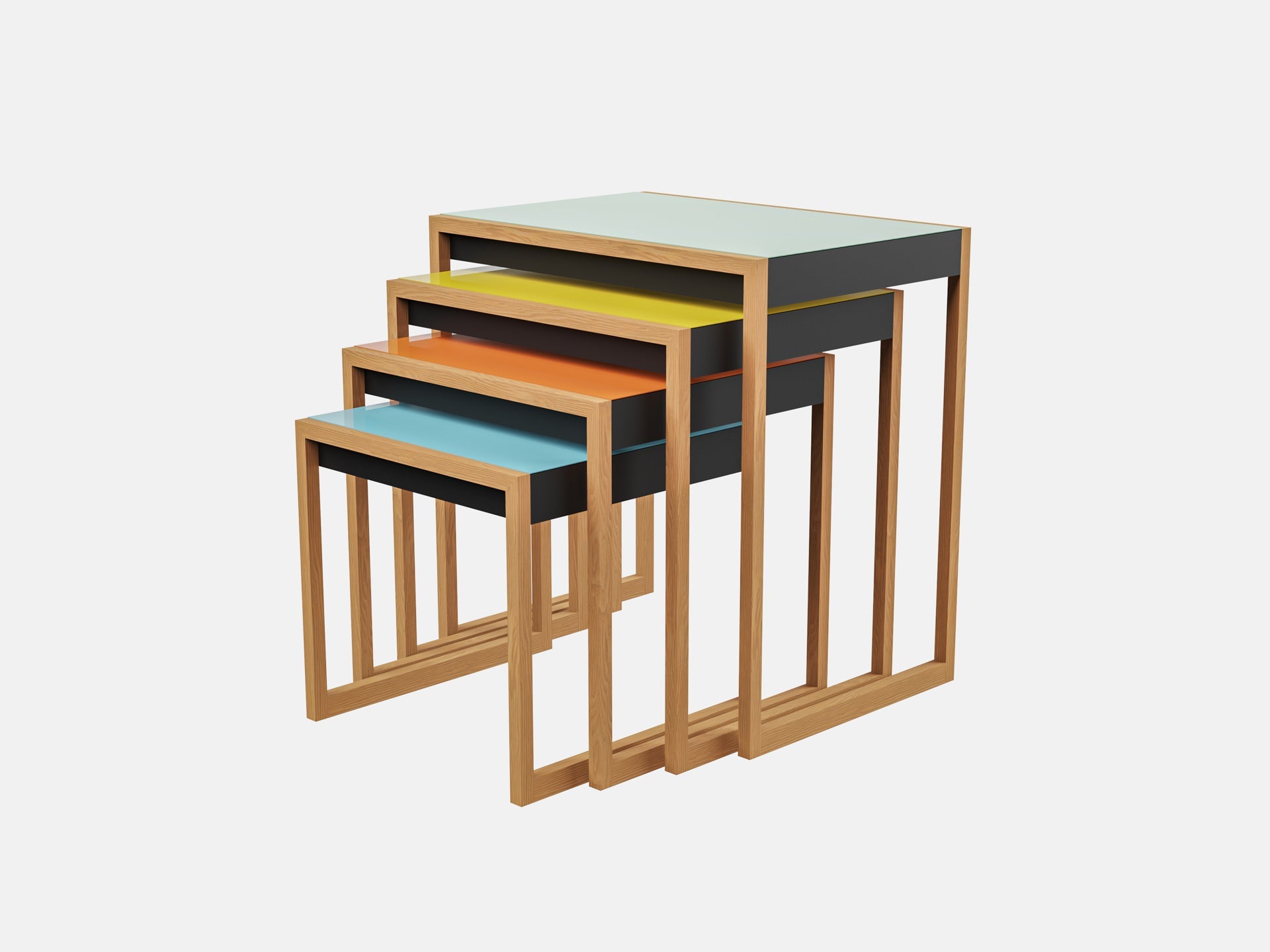 Albers Nesting Tables - Visune Keyshot Store