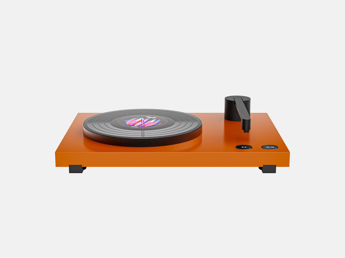 Turntable and Records Set